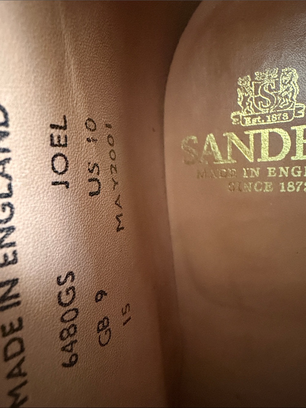 Gray Suede  Sanders Joel Ankle Boots - Picture 6 of 9
